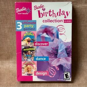 Barbie Birthday Collection CD-ROMs (PC, 2001)